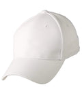 Pique Mesh Cap CH77 Active Wear Australian Industrial Wear White One size 