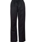 Chef's Pants CP01 Hospitality & Chefwear Australian Industrial Wear XS Black 