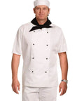Chef’s Short Sleeve Jacket CJ02 Hospitality & Chefwear Australian Industrial Wear   