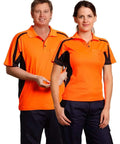 Hi-vis Fashion Polo Unisex SW25 Work Wear Australian Industrial Wear   