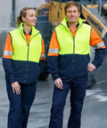 Hi-vis Two Tone Vest SW08 Work Wear Australian Industrial Wear   