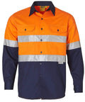 Long Sleeve Safety Shirt SW68 Work Wear Australian Industrial Wear   