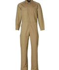 Men's Coverall Regular Size WA07 Work Wear Australian Industrial Wear Khaki 77R 
