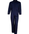 Men's Coverall Stout Size WA08 Work Wear Australian Industrial Wear Navy 87S 