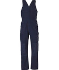 Men's Durable Action Back Overall WA04 Work Wear Australian Industrial Wear 77R Navy 