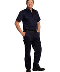 Men's Heavy Cotton Drill Cargo Pants WP03 Work Wear Australian Industrial Wear   