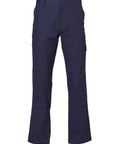 Men's Heavy Cotton Drill Cargo Pants WP03 Work Wear Australian Industrial Wear 77R Navy 