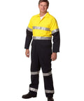 Men's Two Tone Coverall SW207 Work Wear Australian Industrial Wear   