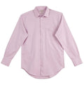 BENCHMARK Men's CVC Oxford Long Sleeve Shirt M7040L Corporate Wear Benchmark Lilac 40 