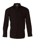 BENCHMARK Men's Nano ™ Tech Long Sleeve Shirt M7002 Corporate Wear Benchmark Black 38 