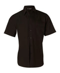 BENCHMARK Men's Nano ™ Tech Short Sleeve Shirt M7001 Corporate Wear Benchmark Black 38 