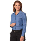 BENCHMARK Women's Nano ™ Tech Long Sleeve Shirt M8002 Corporate Wear Benchmark   