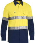 Bisley Workwear Work Wear Bisley 3M TAPED COOL LIGHTWEIGHT HI VIS SHIRT  BS6696T
