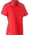 Bisley Women's Cool Mesh Polo Shirt BKL1425 Metro Workwear.