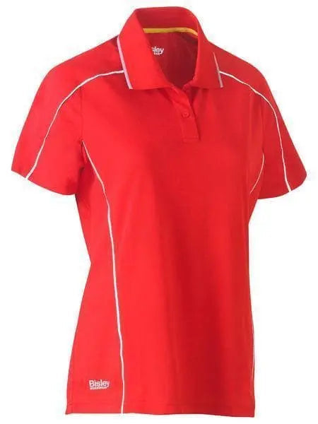 Bisley Women's Cool Mesh Polo Shirt BKL1425 Metro Workwear.