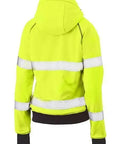 Bisley Workwear Work Wear Bisley WOMENS TAPED HI VIS FLEECE HOODIE BKL6819T