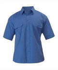 Bisley Workwear Work Wear BLUE (BBYD) / S BISLEY WORKWEAR METRO SHIRT - SHORT SLEEVE  BS1031