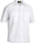 Bisley Workwear Work Wear BISLEY WORKWEAR PERMANENT PRESS SHIRT SHORT SLEEVE BS1526