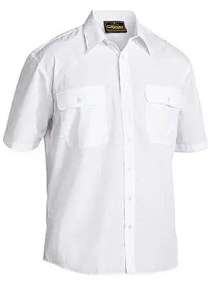 Bisley Workwear Work Wear BISLEY WORKWEAR PERMANENT PRESS SHIRT SHORT SLEEVE BS1526