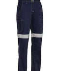 Bisley Workwear Work Wear NAVY (BPCT) / 8 BISLEY WORKWEAR WOMENS 3M TAPED COOL VENTED LIGHTWEIGHT LIGHTWEIGHT PANT BPL6431T