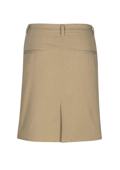 Biz Care Corporate Wear Biz Collection Lawson Ladies Chino Skirt BS022L