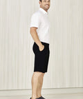 Biz Care Mens Comfort Waist Cargo Short CL960MS - Simply Scrubs Australia
