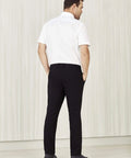 Biz Care Mens Comfort Waist Flat Front Pant CL958ML - Simply Scrubs Australia