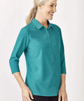 Biz Care Womens Easy Stretch 3/4 Sleeve Shirt CS951LT - Simply Scrubs Australia