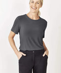 Biz Care Womens Soft Jersey T-Top CS952LS - Simply Scrubs Australia