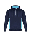 Biz Collection Active Wear Navy/Sky/Silver / XS Biz Collection Adult’s Renegade Hoodie SW710M