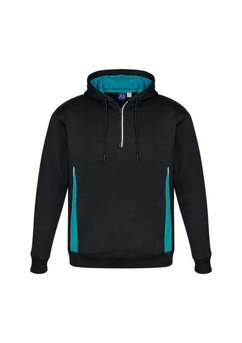 Biz Collection Active Wear Black/Teal/Silver / XS Biz Collection Adult’s Renegade Hoodie SW710M