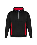 Biz Collection Active Wear Black/Red/Silver / XS Biz Collection Adult’s Renegade Hoodie SW710M