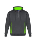 Biz Collection Active Wear Grey/Fluoro Lime/Silver / XS Biz Collection Adult’s Renegade Hoodie SW710M