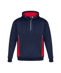 Biz Collection Active Wear Navy/Red/Silver / XS Biz Collection Adult’s Renegade Hoodie SW710M