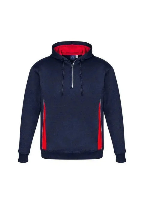 Biz Collection Active Wear Navy/Red/Silver / XS Biz Collection Adult’s Renegade Hoodie SW710M