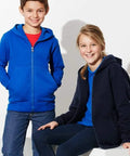 Biz Collection Active Wear Biz Collection Kid’s Crew Zip Hoodie SW762K