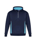 Biz Collection Active Wear Navy/Sky/Silver / 4 Biz Collection Kid’s Renegade Hoodie SW710K