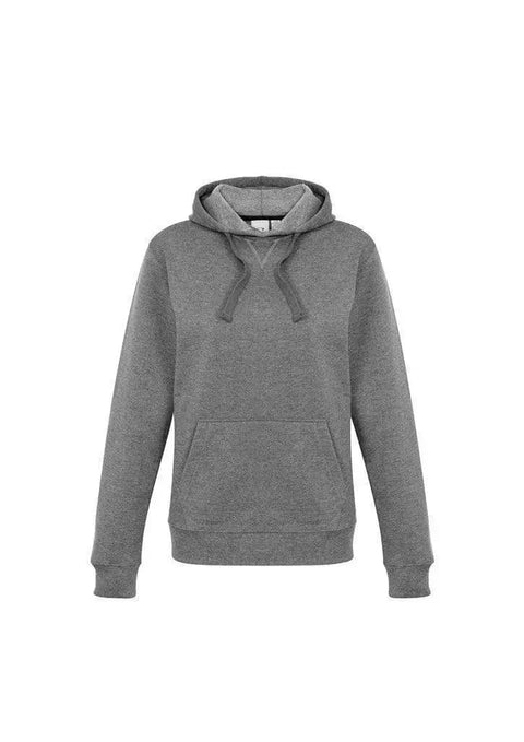 Biz Collection Active Wear Grey Marle / S Biz Collection Women’s Crew Hoodie Sw760l