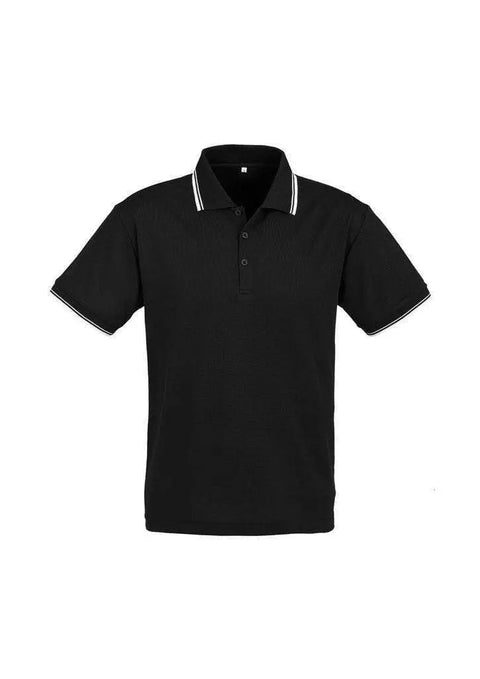 Biz Collection Casual Wear Black/White/White / S Biz Collection Men’s Cambridge Polo P227MS