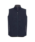 Biz Collection Casual Wear Navy/Graphite / S Biz Collection Men’s Geneva Vest J404m