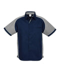 Biz Collection Casual Wear Navy/Grey/White / S Biz Collection Men’s Nitro Shirt S10112