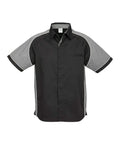 Biz Collection Casual Wear Black/Grey/White / S Biz Collection Men’s Nitro Shirt S10112