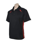 Biz Collection Casual Wear Black/Red / S Biz Collection Men’s Splice Polo P7700
