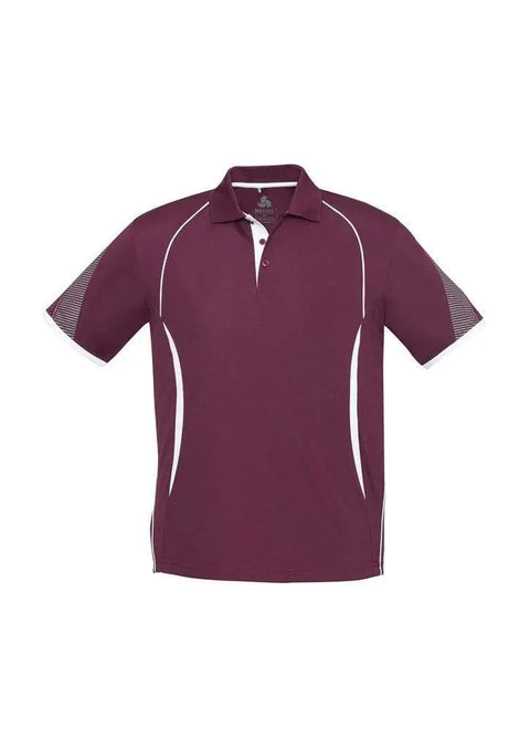 Biz Collection Casual Wear Maroon/White / 4 Biz Collection Razor Kids Polo P405KS