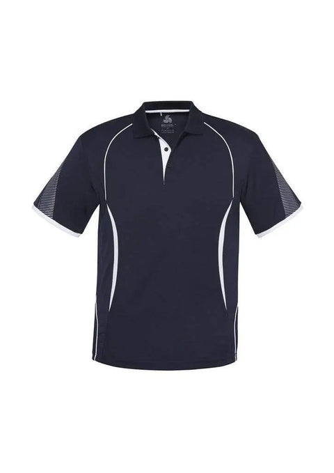 Biz Collection Casual Wear S / Navy/White Biz Collection Razor Mens Polo Shirt Biz Cool™ P405MS