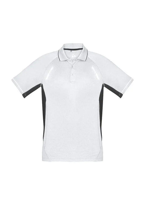 Biz Collection Casual Wear White/Black/Silver / 4 Biz Collection Renegade Kids Polo P700KS