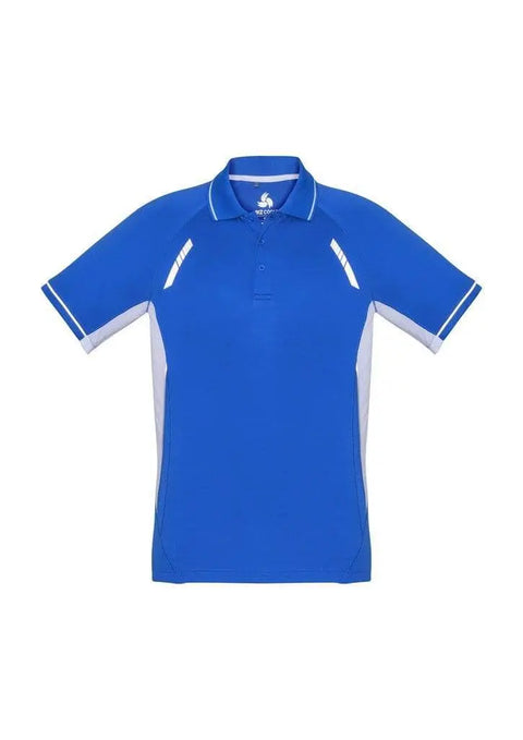 Biz Collection Casual Wear Royal/White/Silver / 4 Biz Collection Renegade Kids Polo P700KS