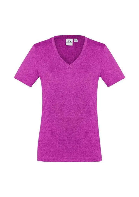 Biz Collection Casual Wear Magenta / 6 Biz Collection Women’s Aero Tee T800LS