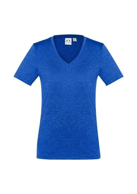 Biz Collection Casual Wear Electric Blue / 6 Biz Collection Women’s Aero Tee T800LS