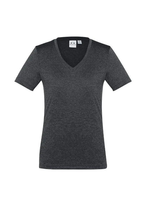 Biz Collection Casual Wear Charcoal / 6 Biz Collection Women’s Aero Tee T800LS